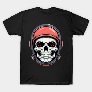 Skull with Helmet T-Shirt